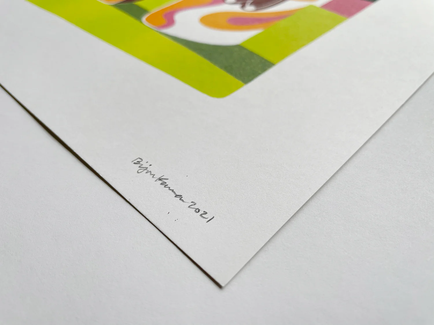 Bijou Karman - Shoe Limited Ed. Risograph - Image 5