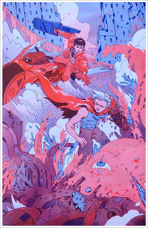 Boya Sun - Akira Risograph - Image 2