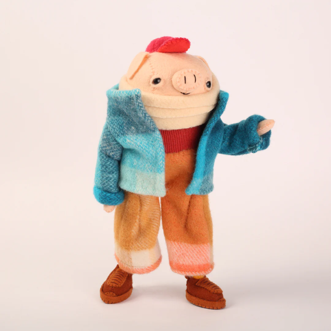 Cat Rabbit - Pig in Blanket (Blue Coat) - Image 2