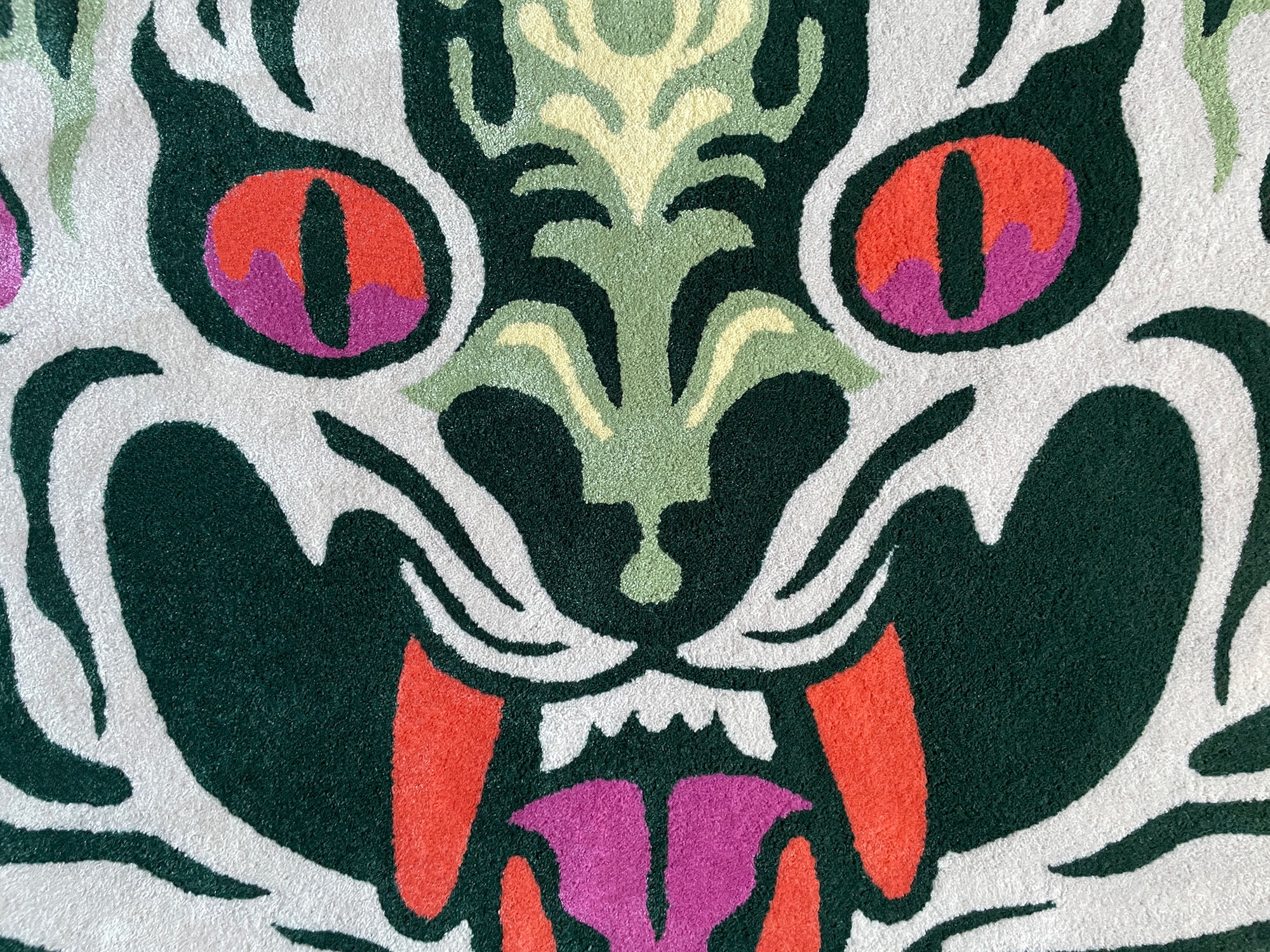 Beast Is Back - Tiger Handmade Tuft Rug - Image 4