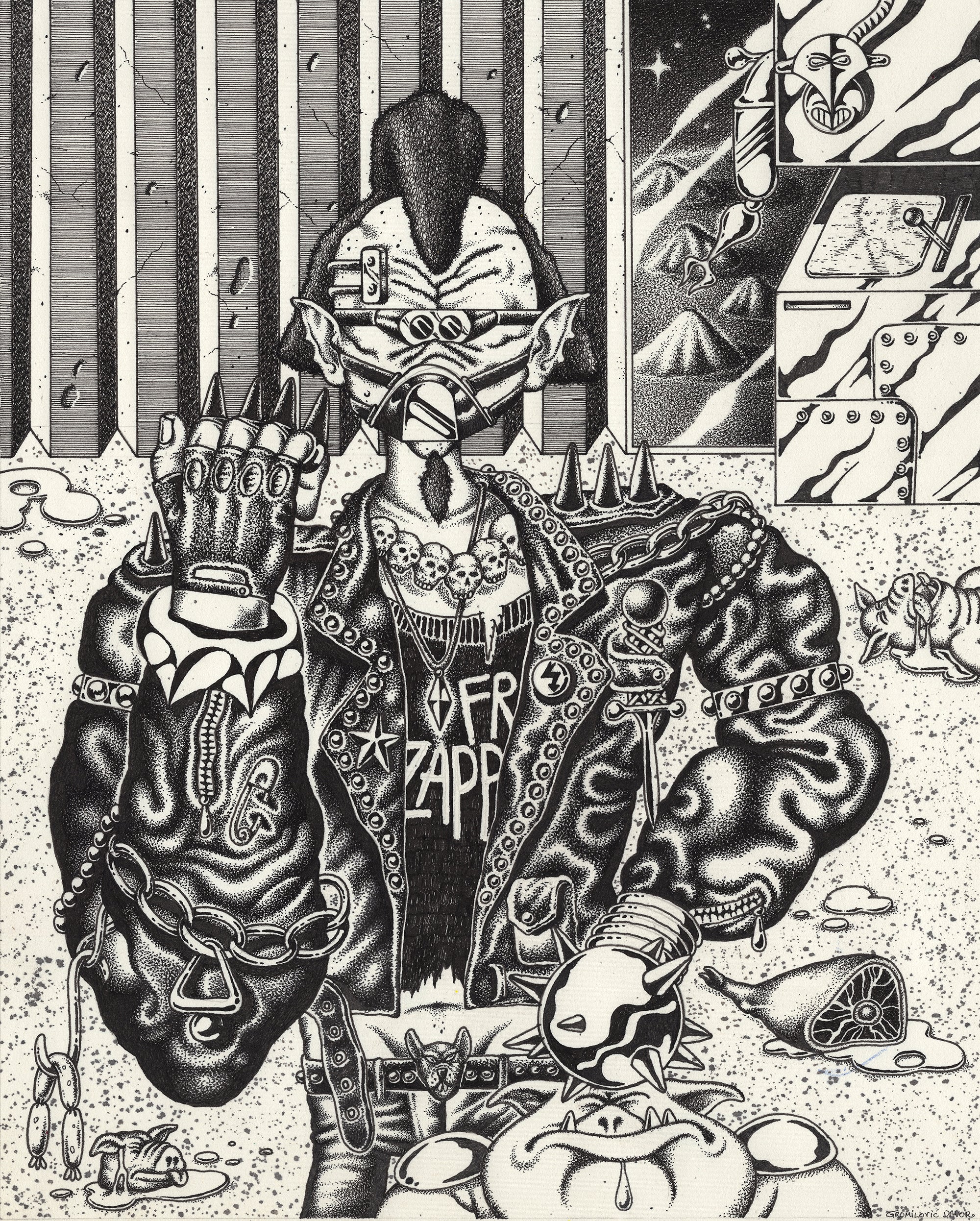 Davor Gromilovic - Contra Boy Against The Pig Society - Image 2