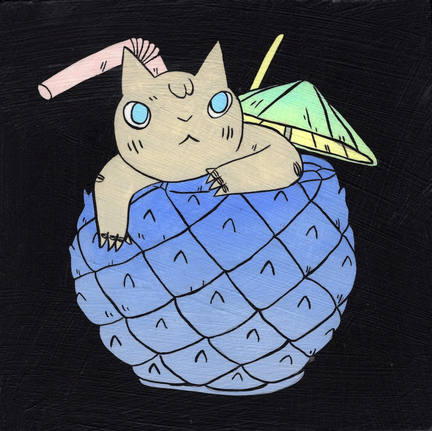 Deth P. Sun - Cocktail Cat