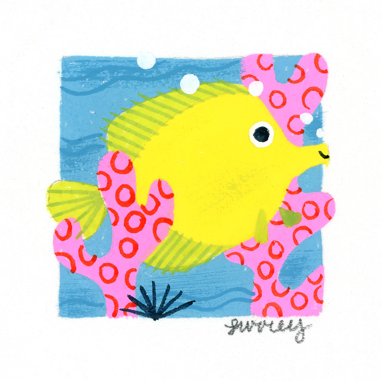 Ellen Surrey - Yellow Tang