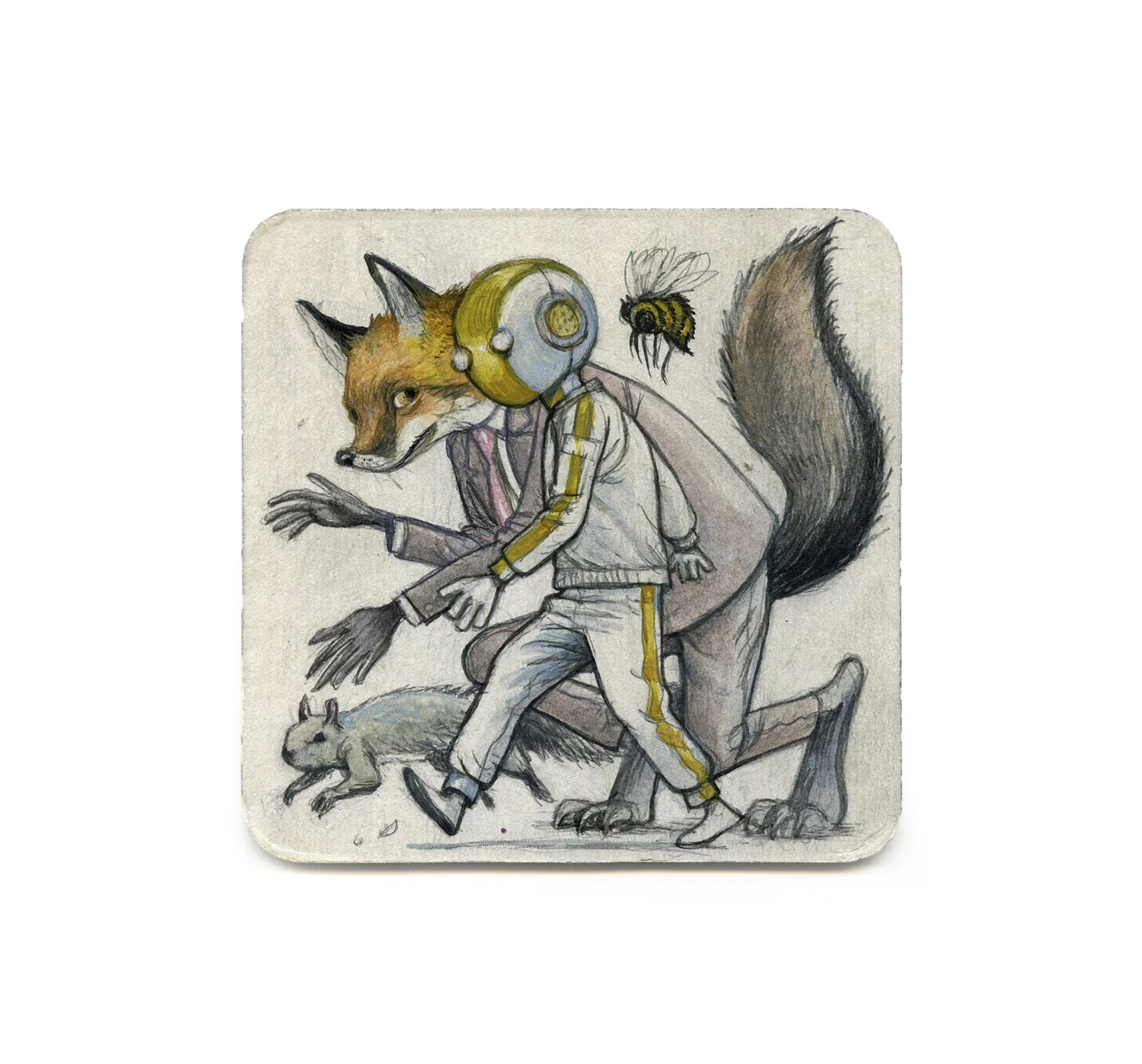 S2 Farel Dalrymple - Forgetting Jacked-Up Everything Coaster