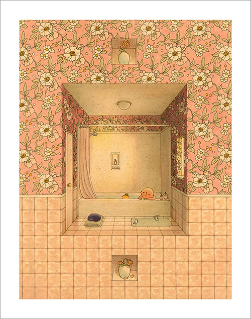Felicia Chiao - Bath in Pink Print - Image 2