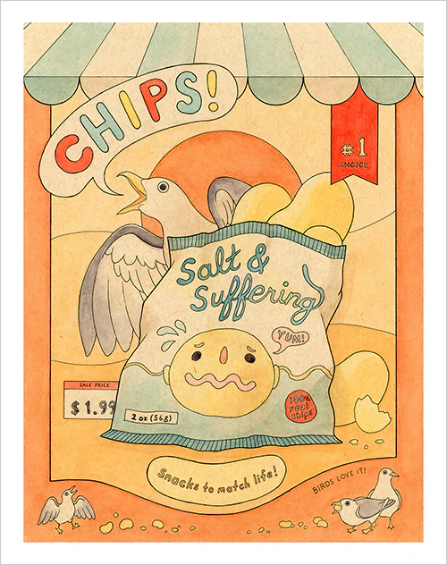 Felicia Chiao - Chips Print - Image 2