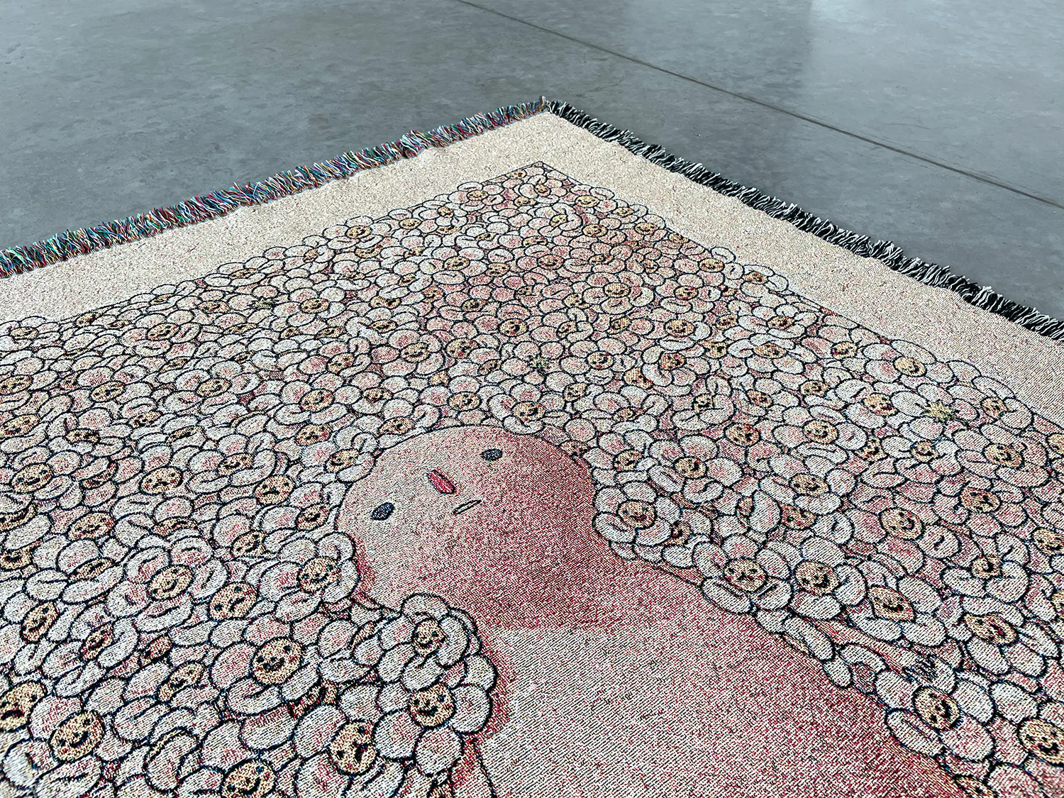 Felicia Chiao - Daisies Blanket Tapestry - Image 3