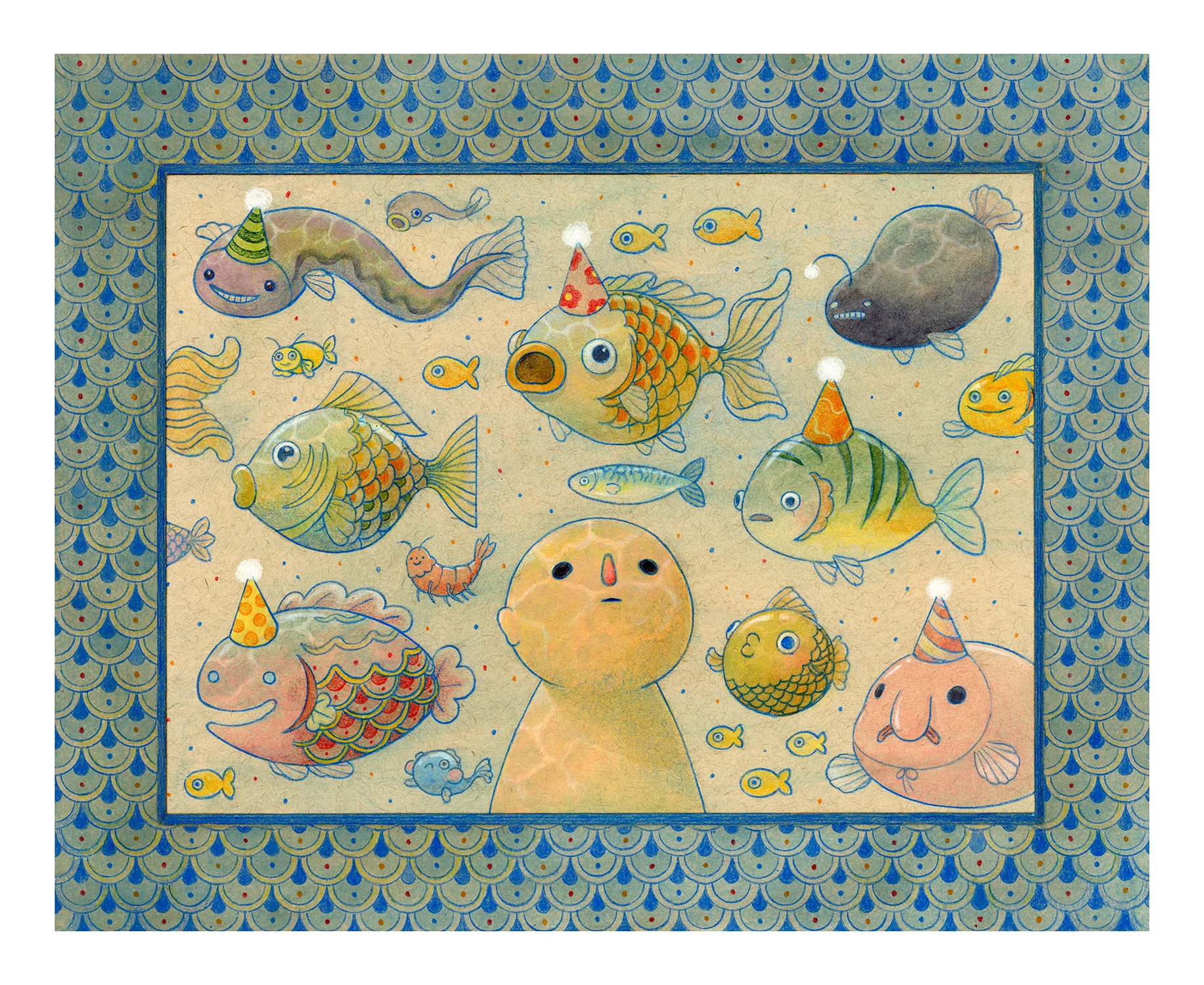 Felicia Chiao - Deep Sea Party Print