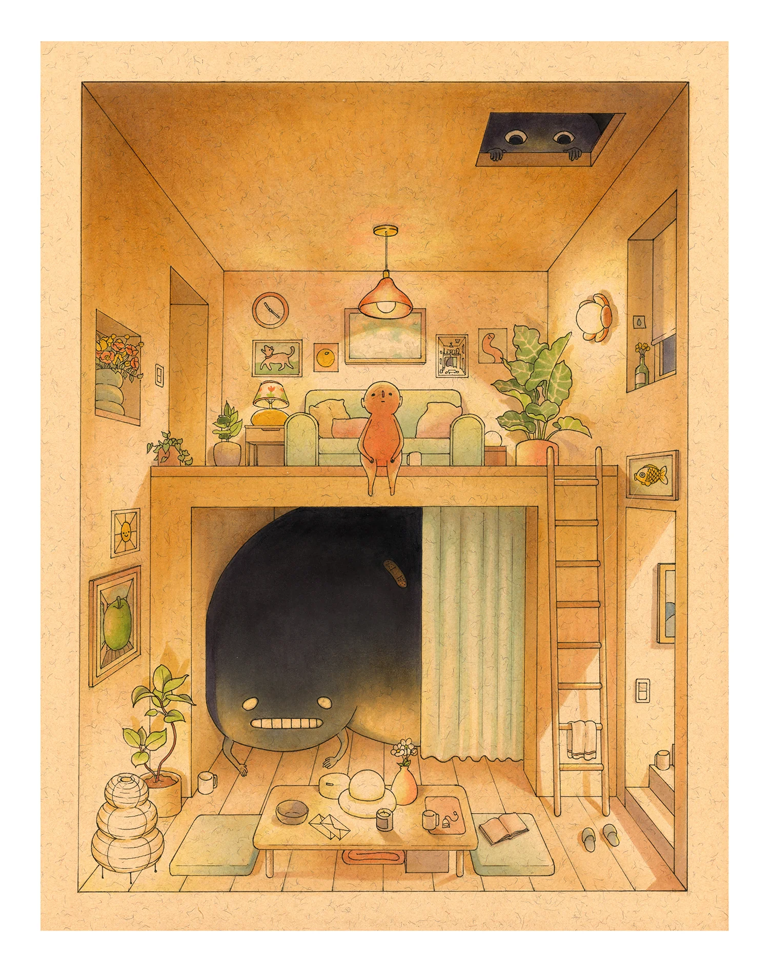 Felicia Chiao - Lamp Lights Print