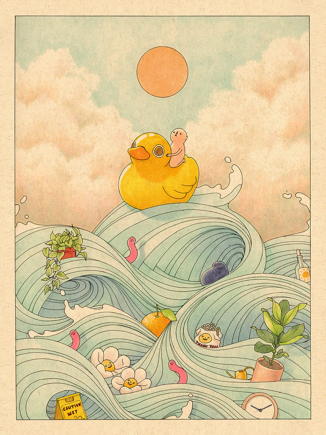 Felicia Chiao - Rubber Duck At Sea