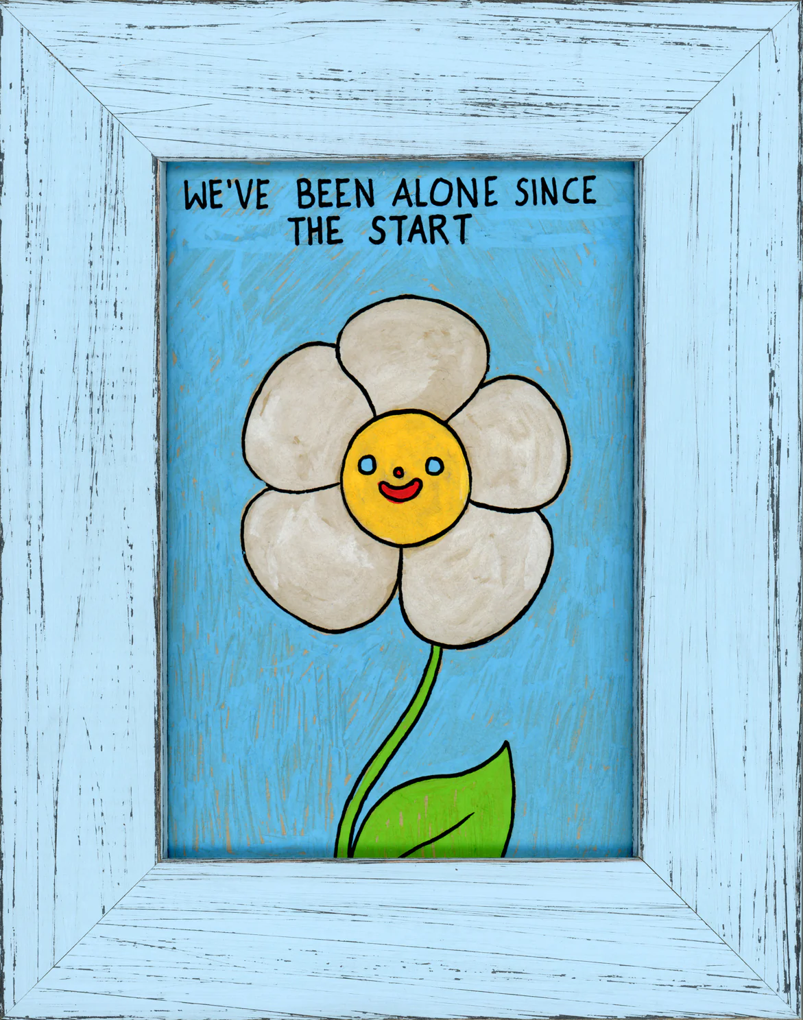 Felicia Chiao - We've Been Alone Since the Start (poster)