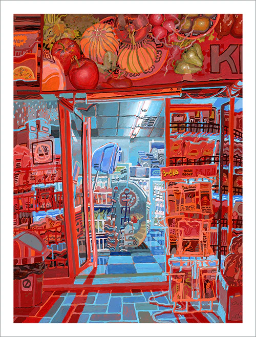 Heartslob - Warm Night, Cool Market Print - Image 2