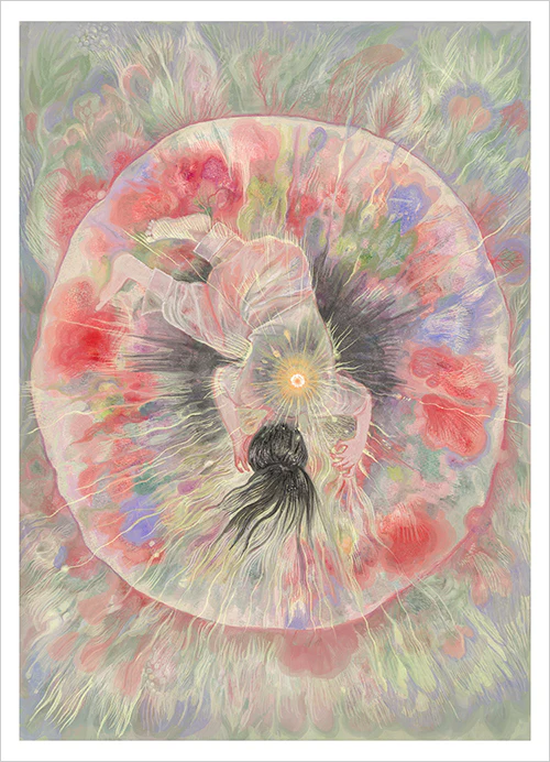 Inju Park - The World in a Lotus Flower Print - Image 2