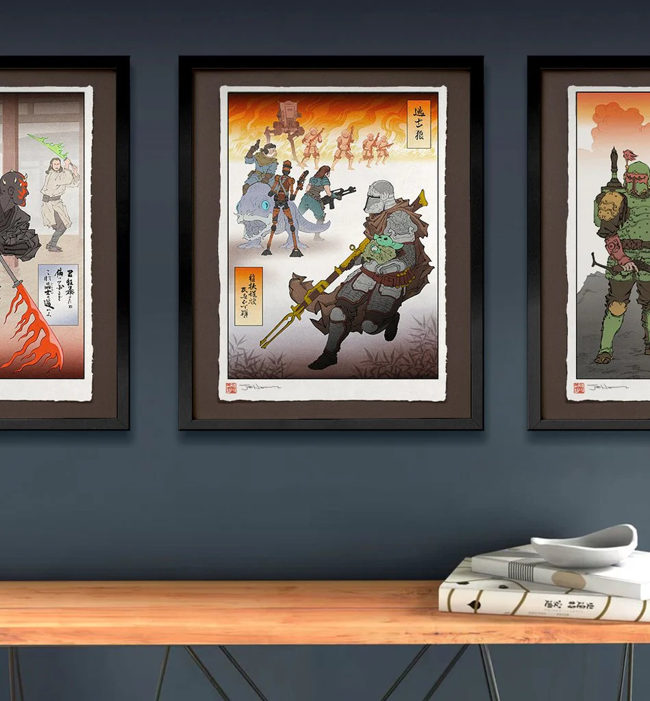 Jed Henry - Wolf on the Run Print - Image 2