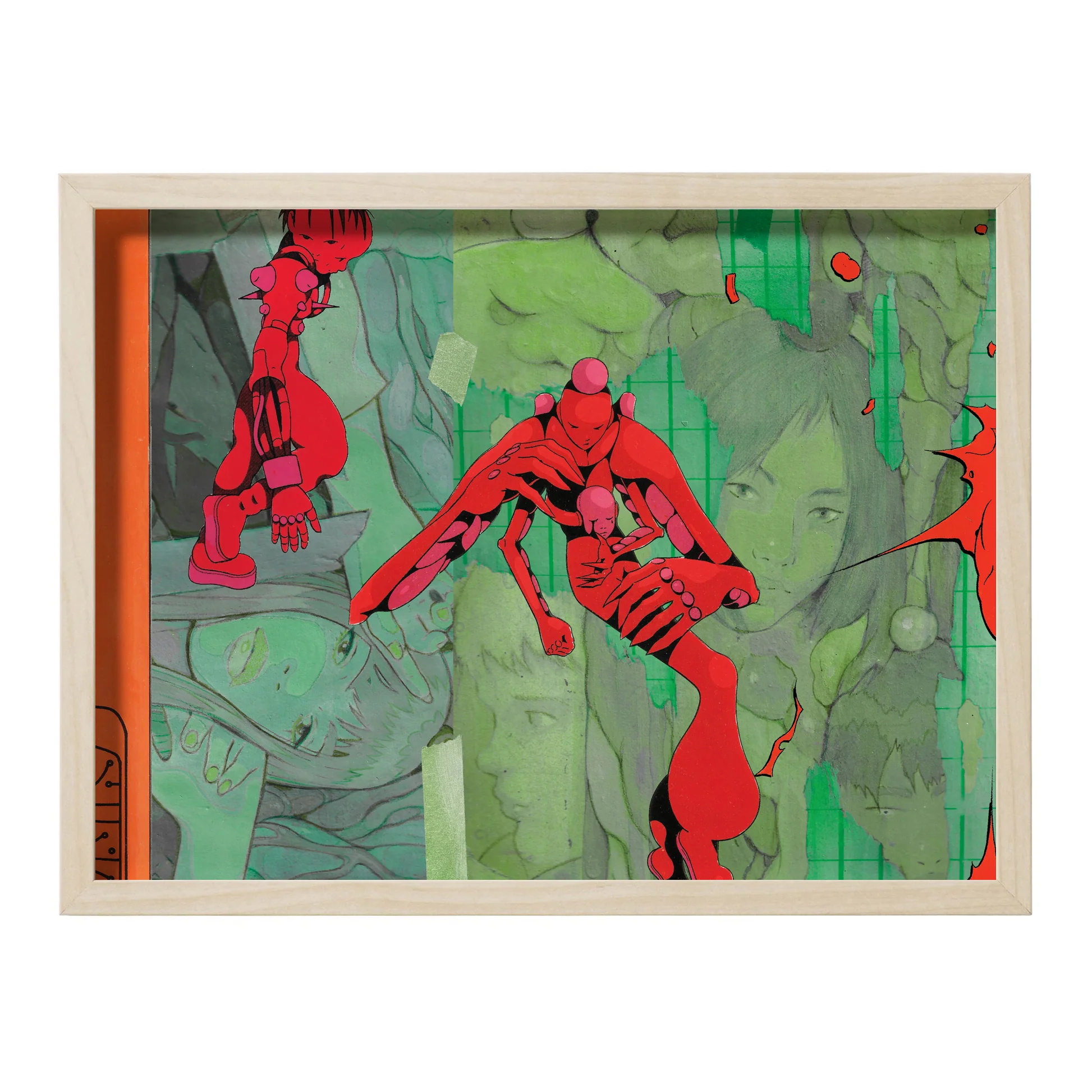 Jesus Benitezf - Character Study 4 Framed Print