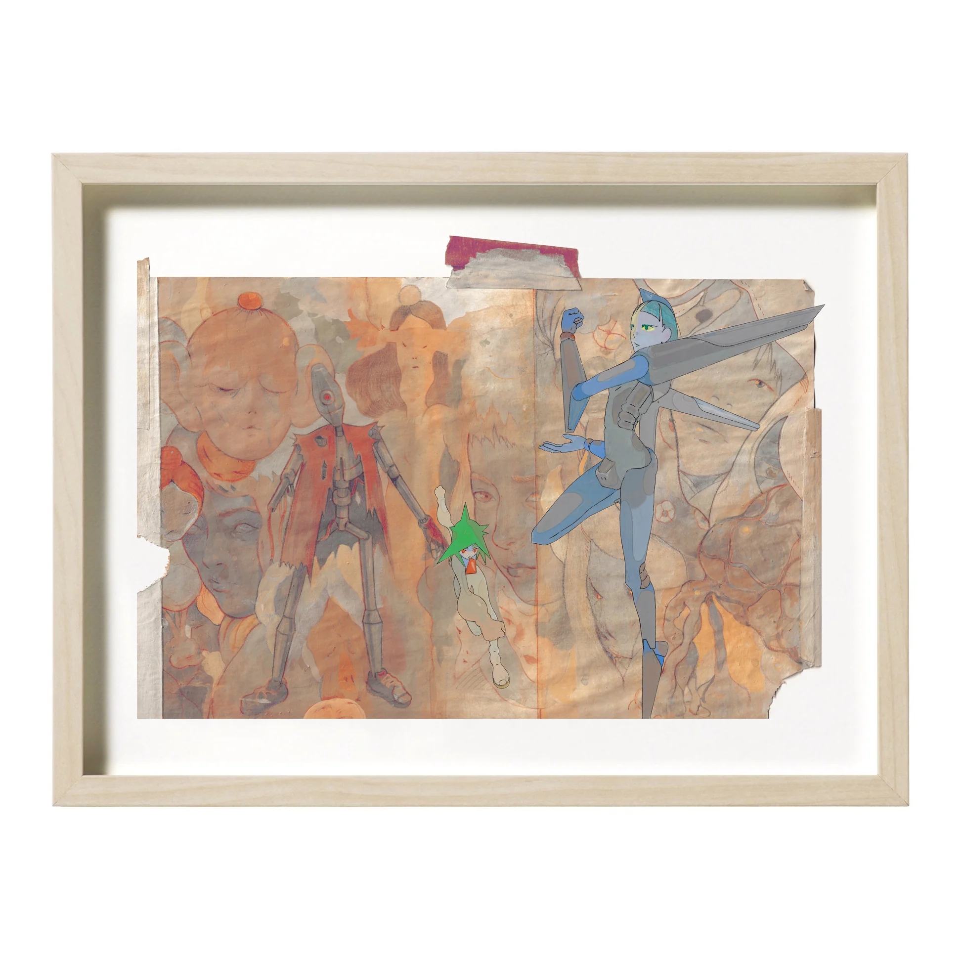 Jesus Benitezf - Dance of the Dolls Framed Print