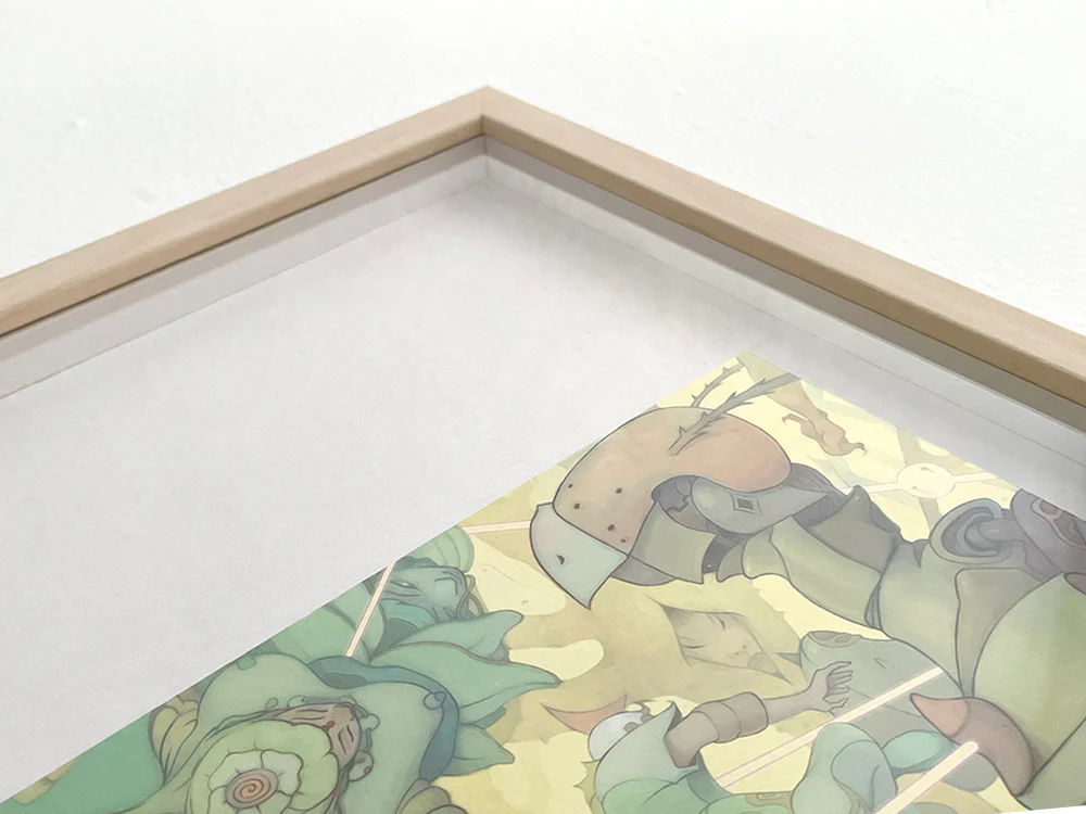 Jesus Benitezf - Deuxex Machina Framed Print - Image 3