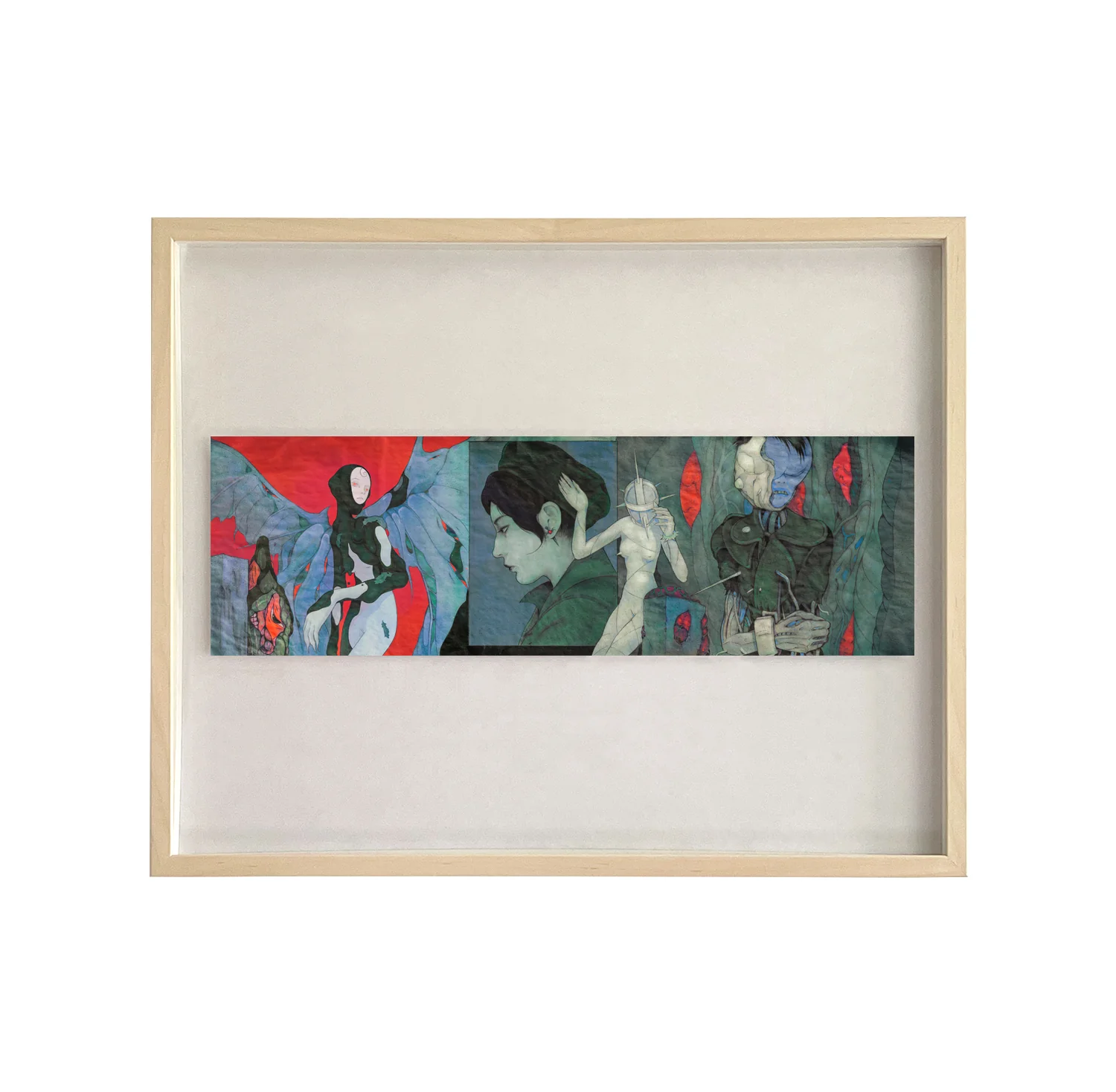Jesus Benitezf - Insumision Framed Print