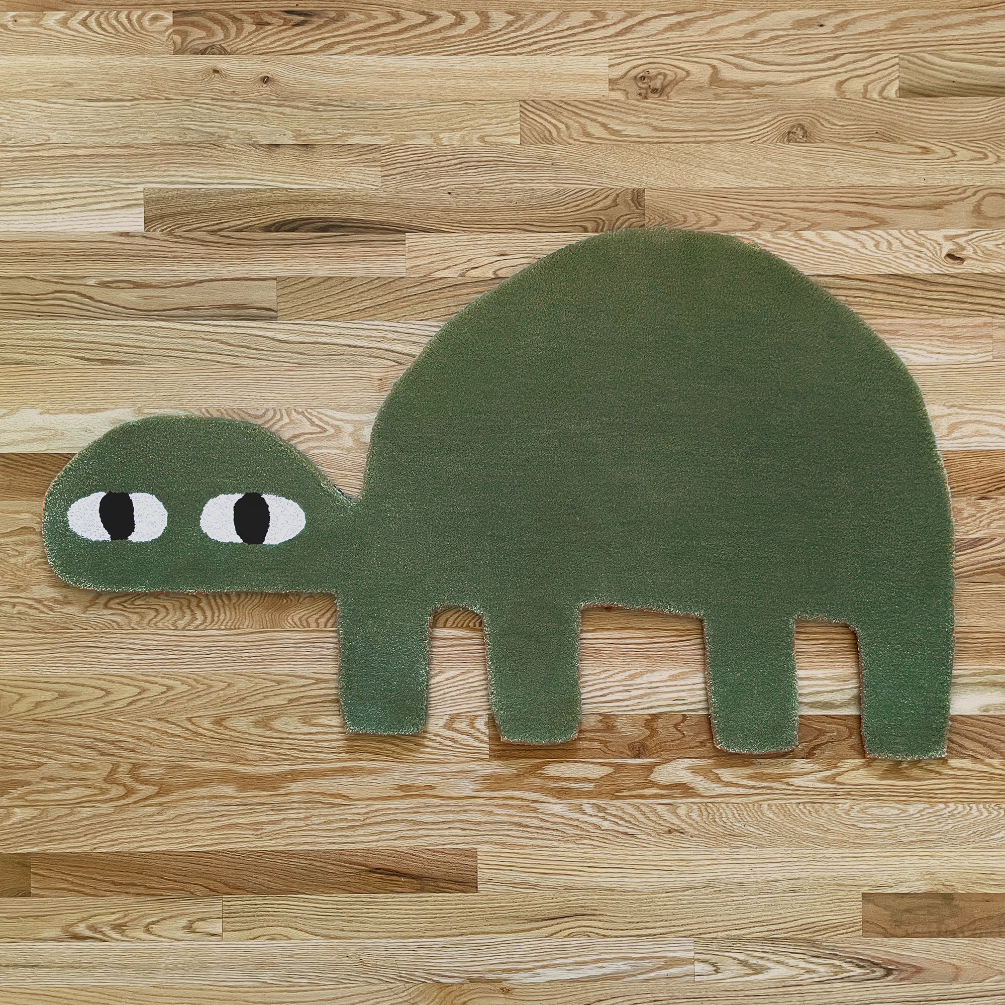 Jon Klassen - Turtle Handmade Tuft Rug - Image 2