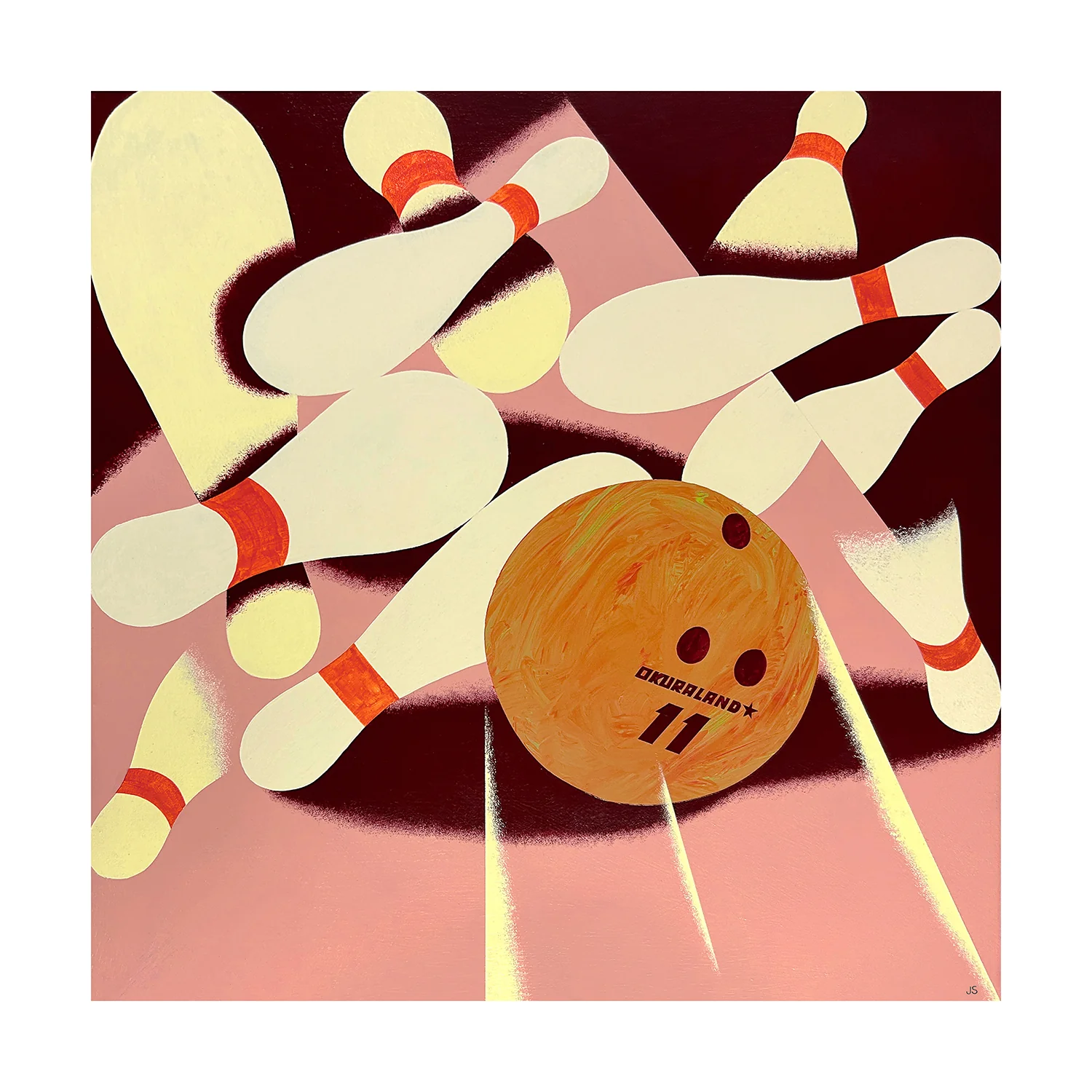 Josh Stover - Strike at Okura Land Print