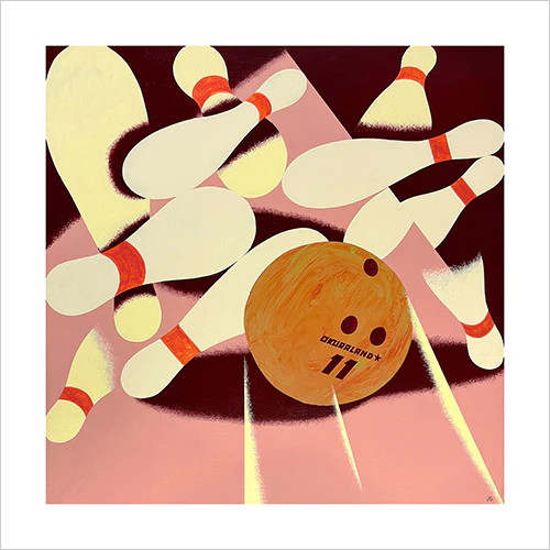 Josh Stover - Strike at Okura Land Print - Image 2