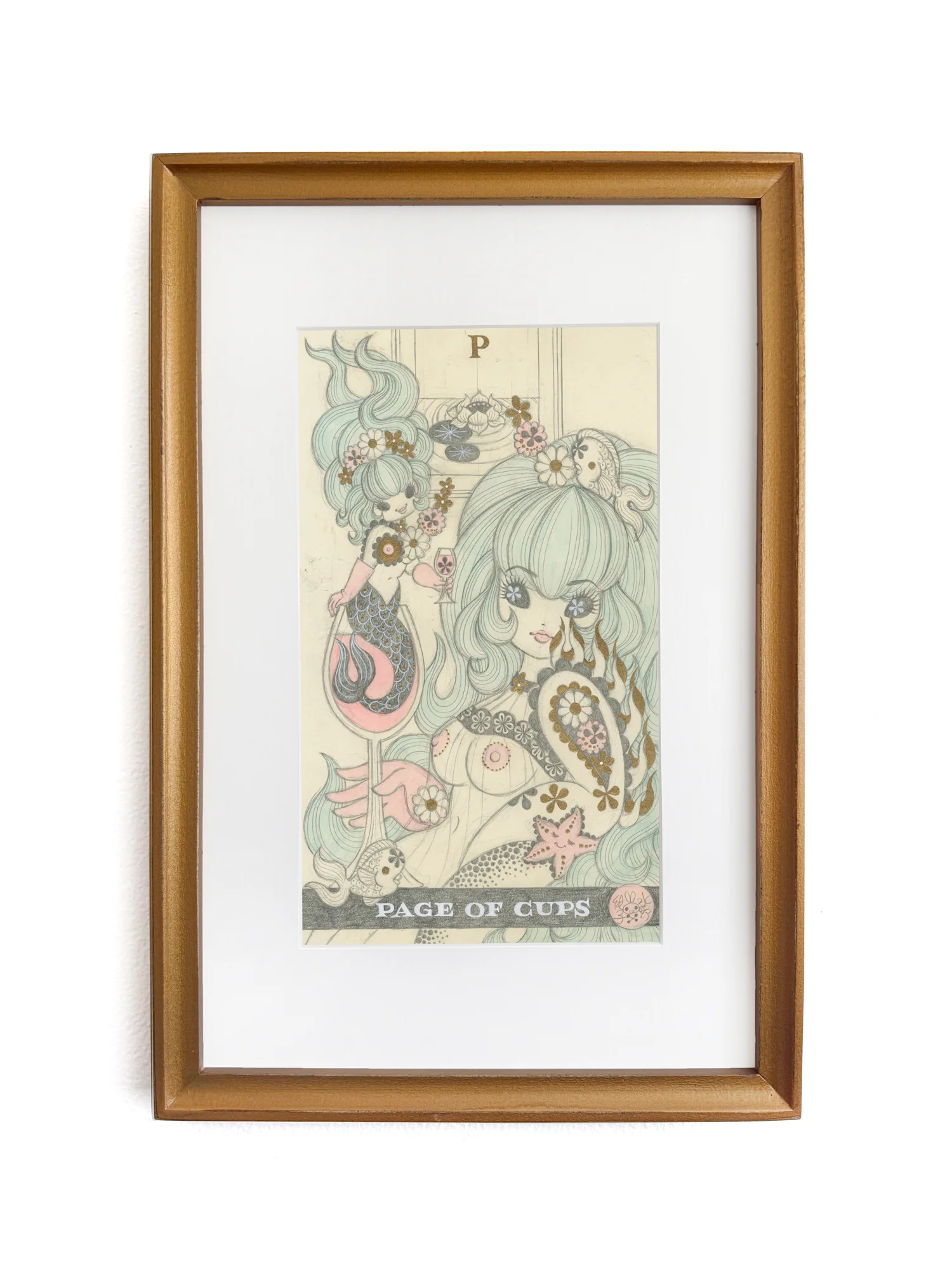 Junko Mizuno - Page Of Cups: Miss Angel Fish