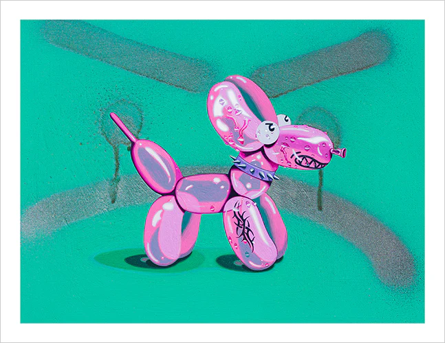 Kane Kokaris - Bad (Balloon) Dog Print - Image 2