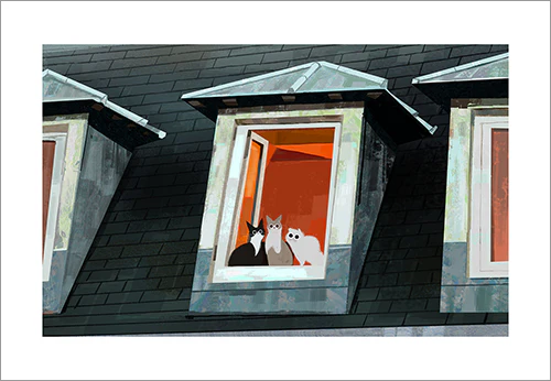 Kaye Kang - Gazes Print - Image 2