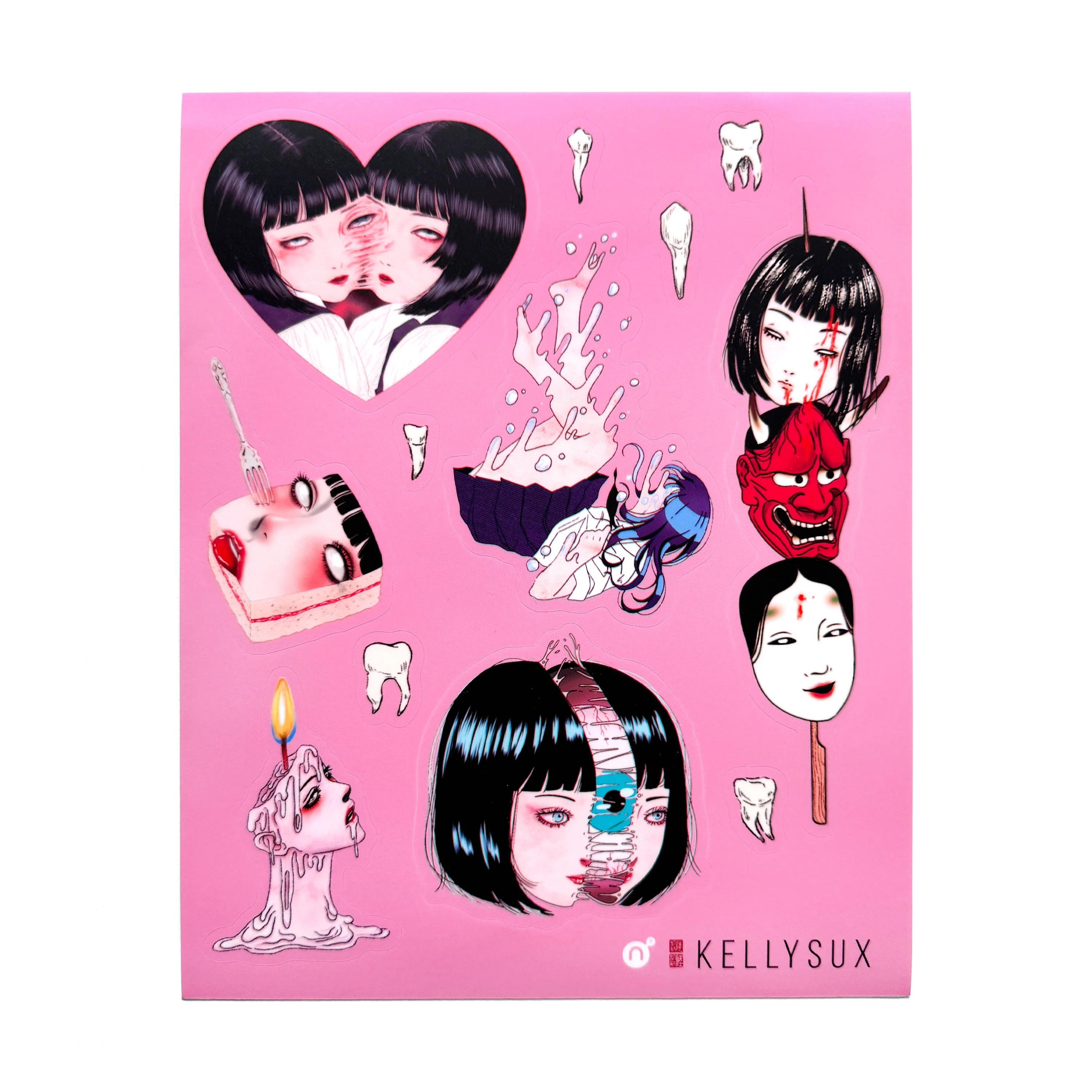 Kelly Sux - Sticker Sheet - Image 2