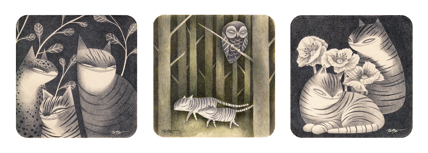 Kim Slate - After Dark Prints (3 pc. Set)