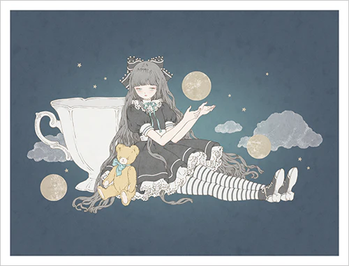 Kira Imai - Dark Tea Print - Image 2