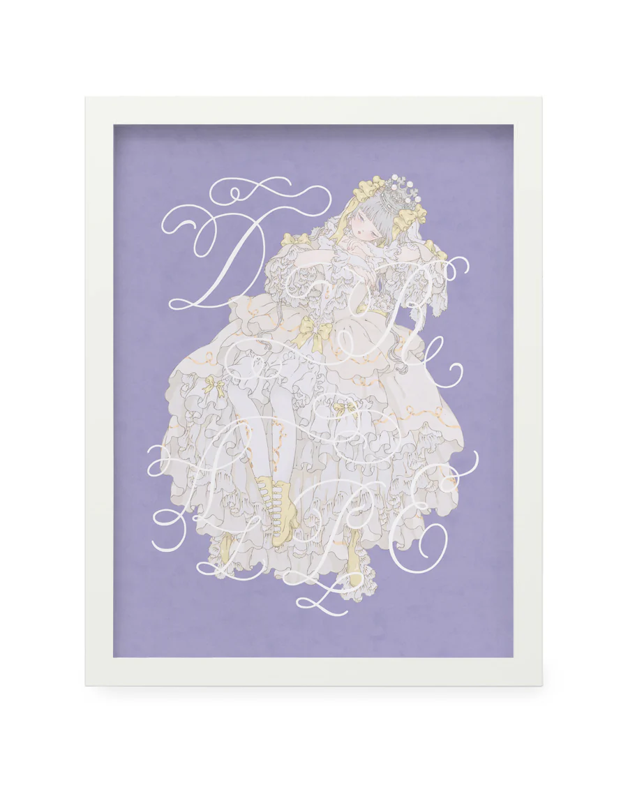 Kira Imai - Drape (Framed) Print