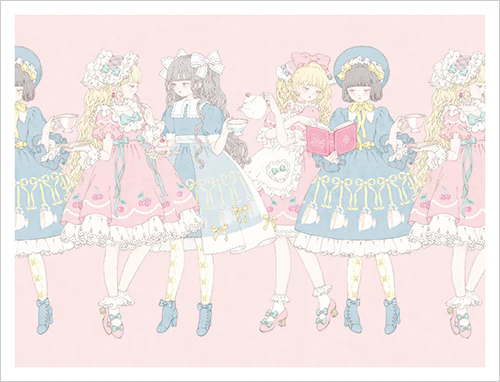 Kira Imai - Neverending Tea Party Print - Image 2