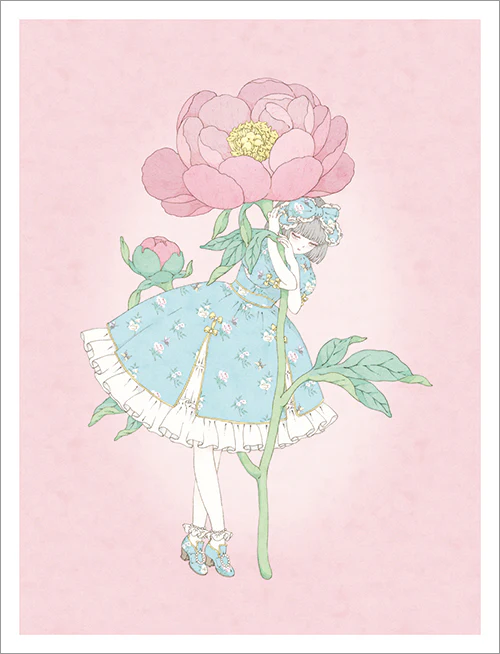 Kira Imai - Peony Dress (Mint) Print - Image 2