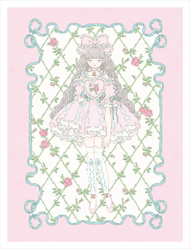 Kira Imai - Roseraie Print - Image 2