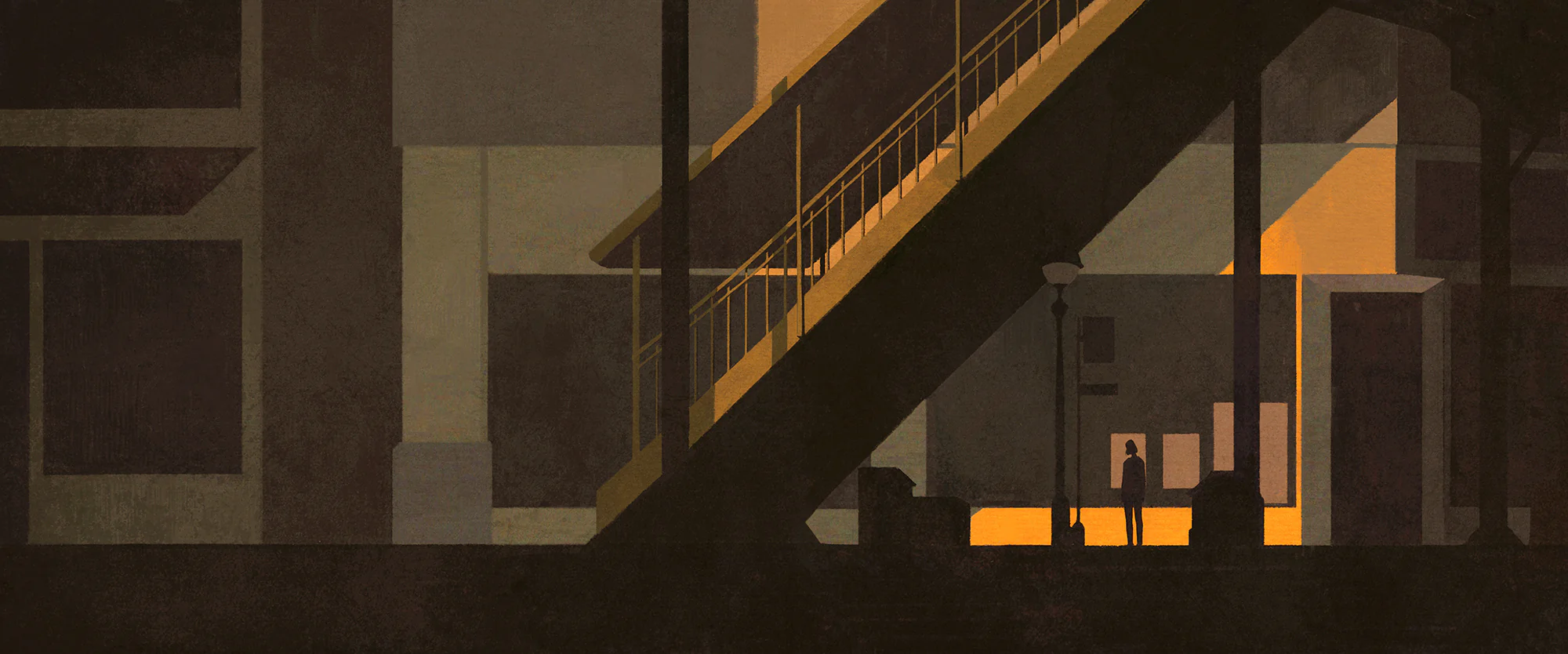 Katherine Lam - Stairs Print