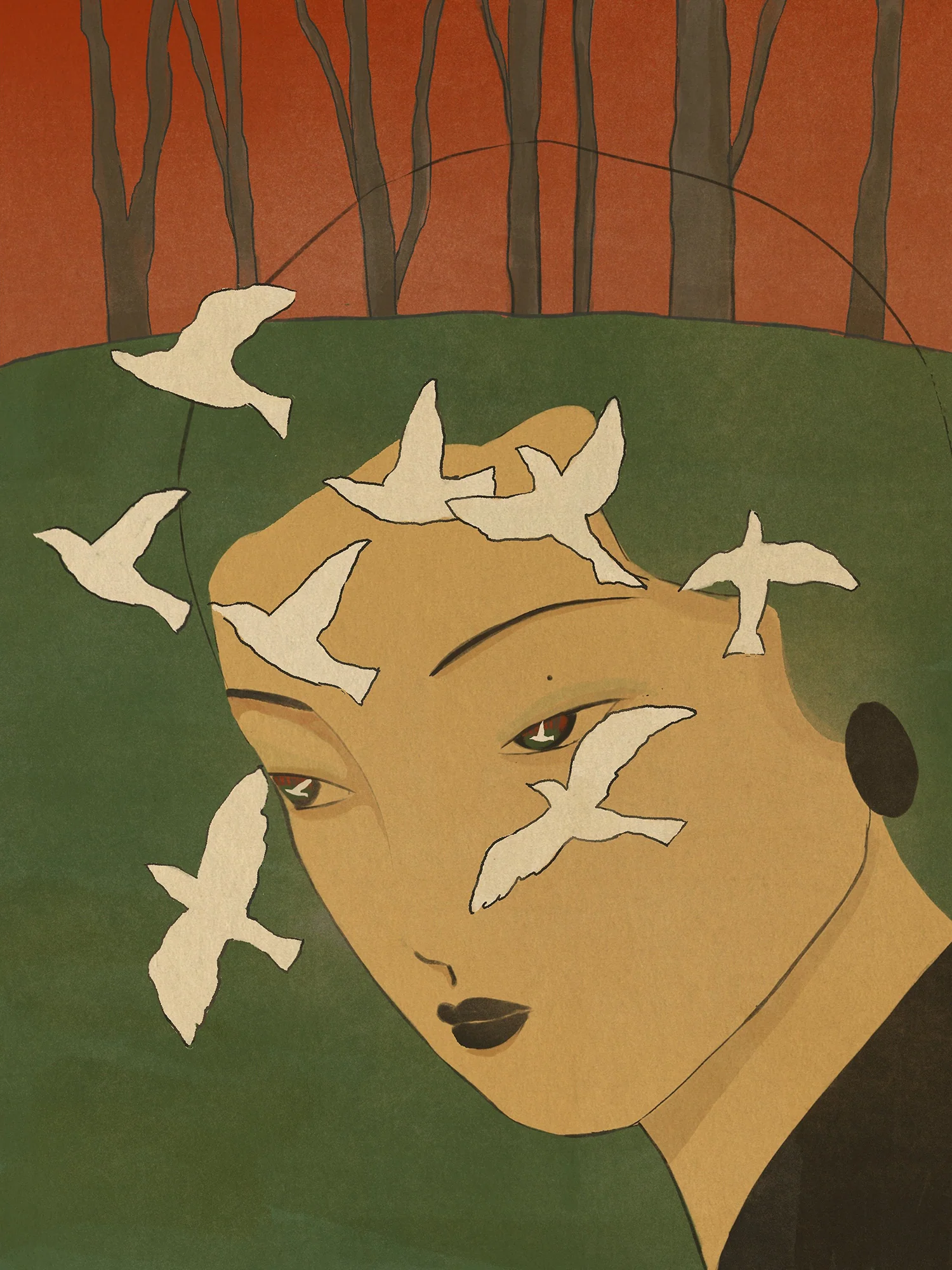 Lea Woo - The Gaze Print