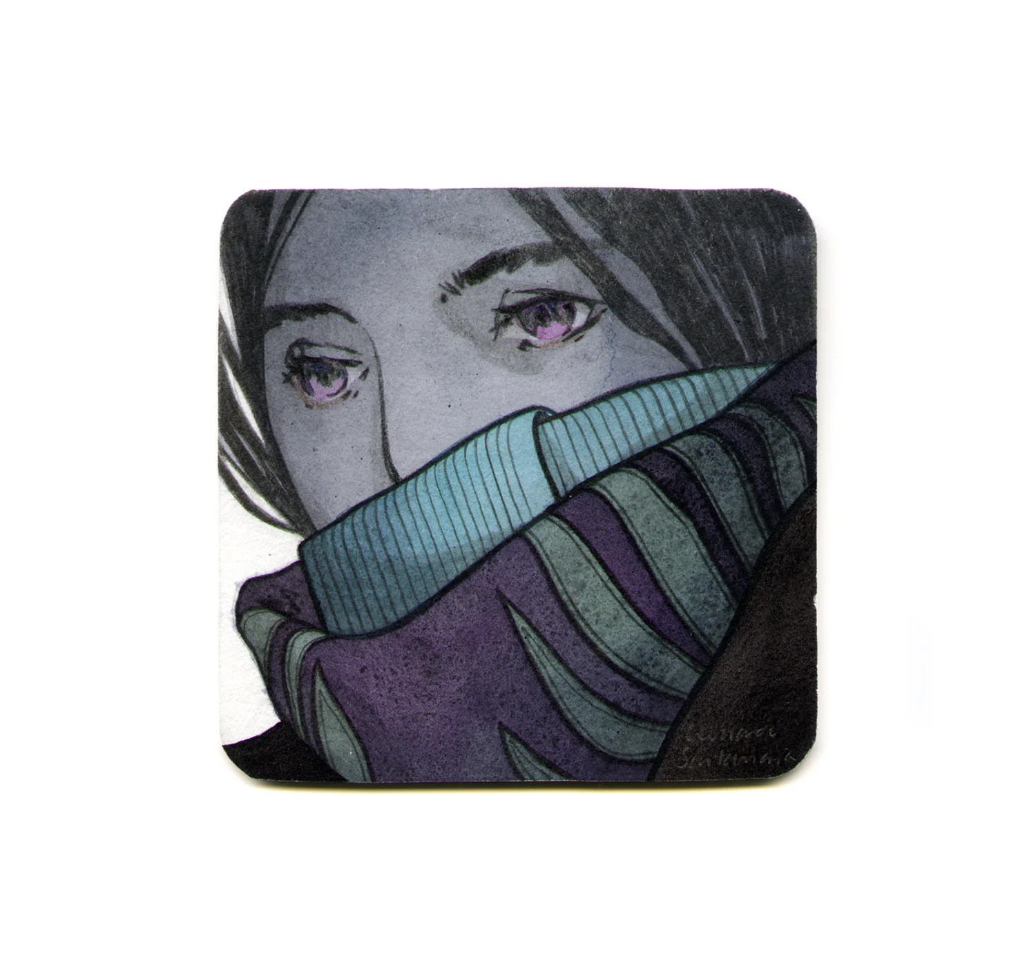 S1 Leonardo Santamaria (Untitled 4) Coaster