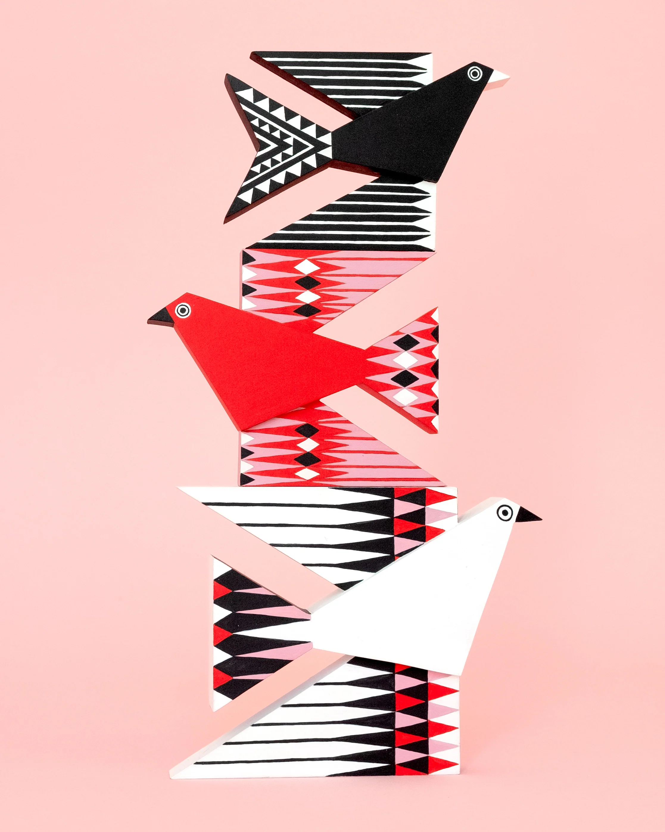 Lesley Barnes & Ross McAuley - Stack of Birds