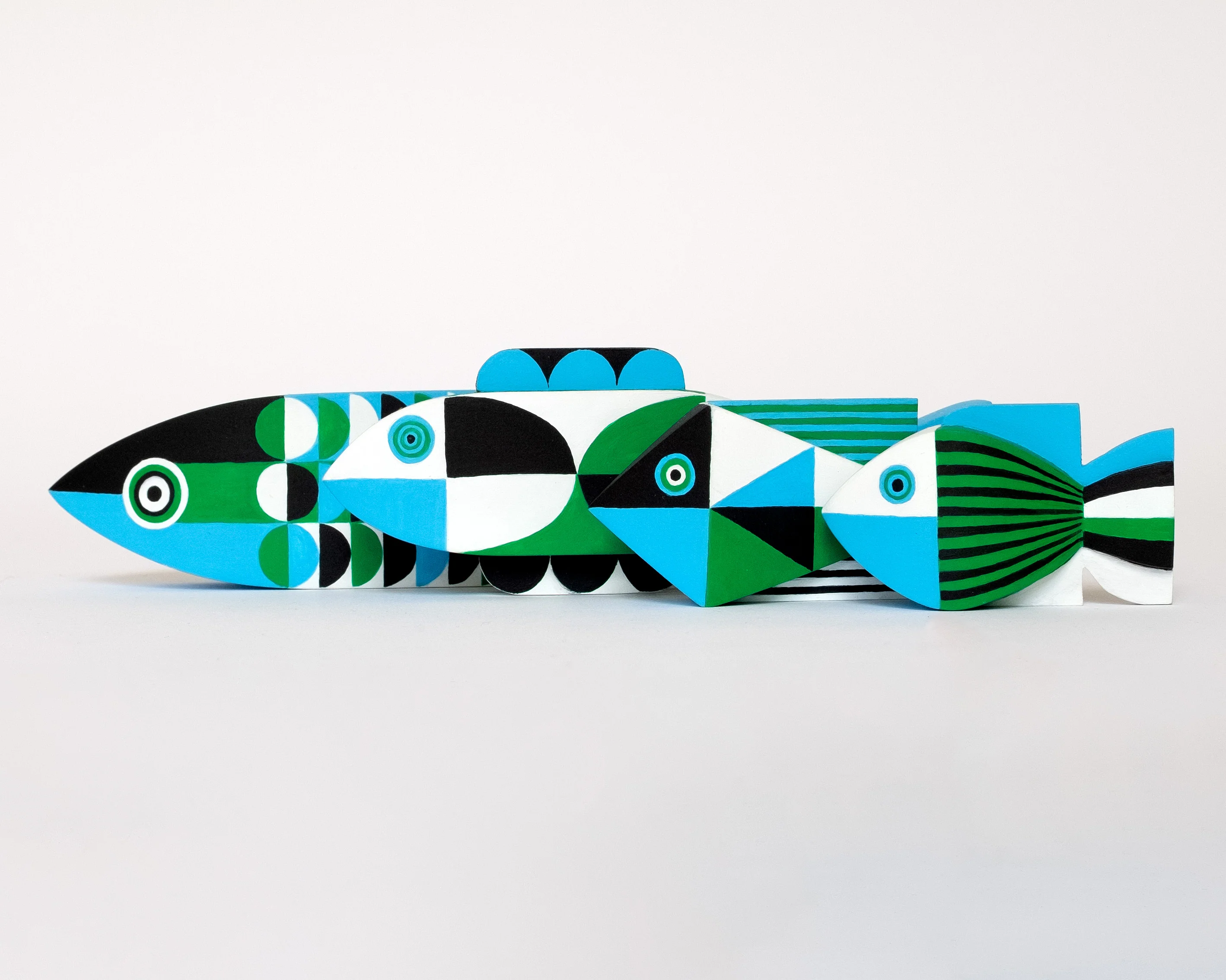 Lesley Barnes & Ross McAuley - Stack of Fish - Image 3
