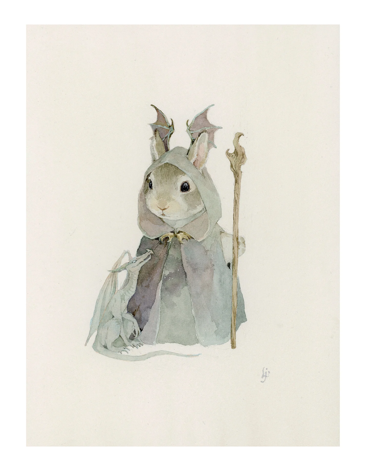 Lily Seika Jones - Dragon Keeper Print