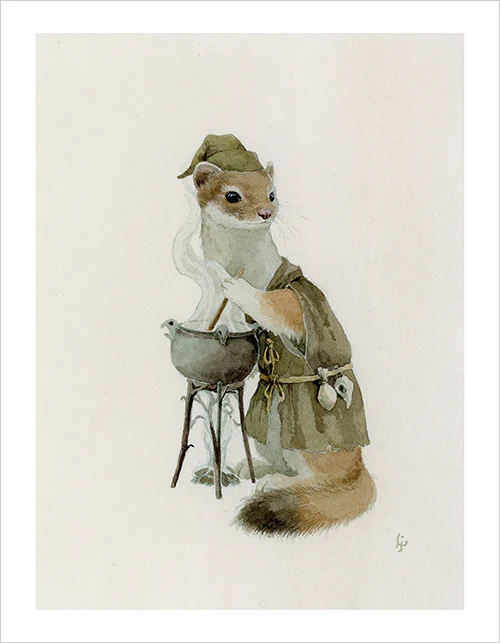 Lily Seika Jones - Ermine Print - Image 2