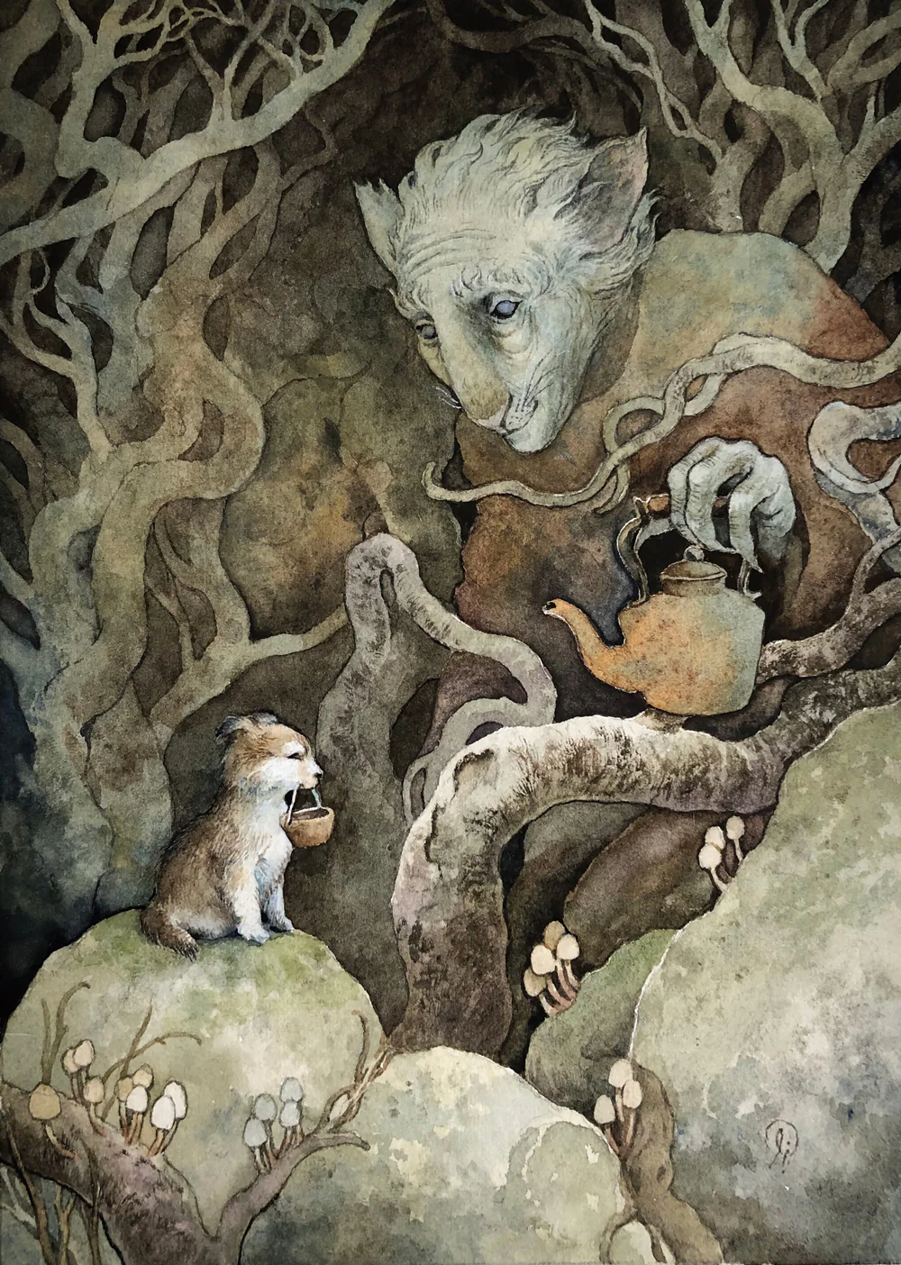 Lily Seika Jones - Little Wolf Pup