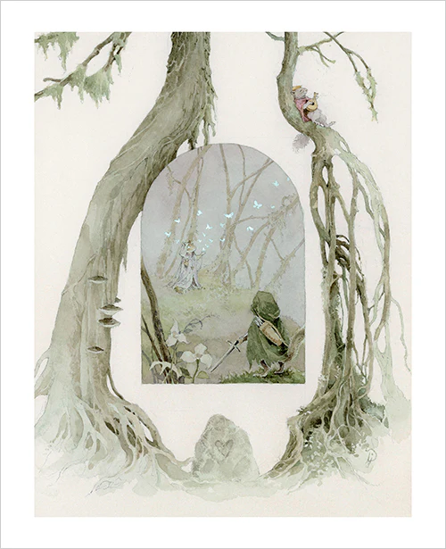 Lily Seika Jones - The Druid and the Ranger Print - Image 2