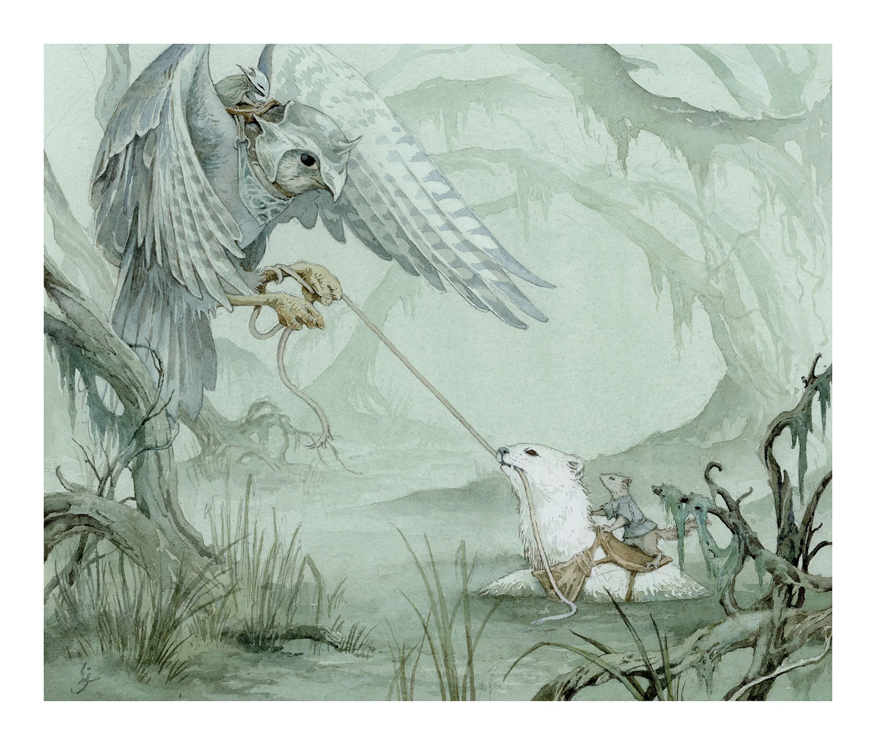 Lily Seika Jones - The Rescue Print