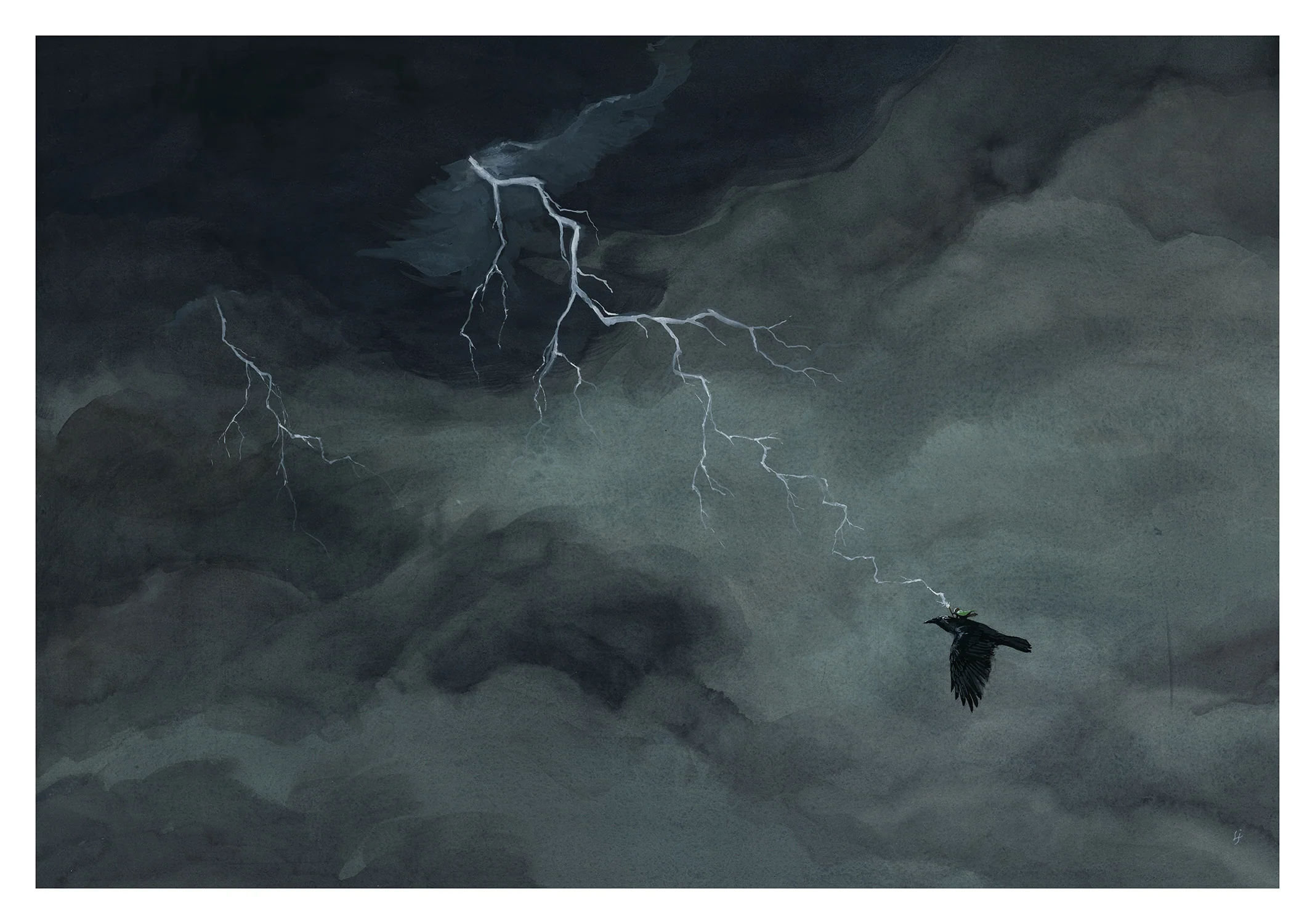 Lily Seika Jones - The Storm Print