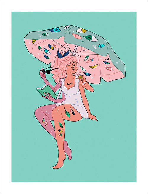 Meyoco - Monster Vacation Print - Image 2