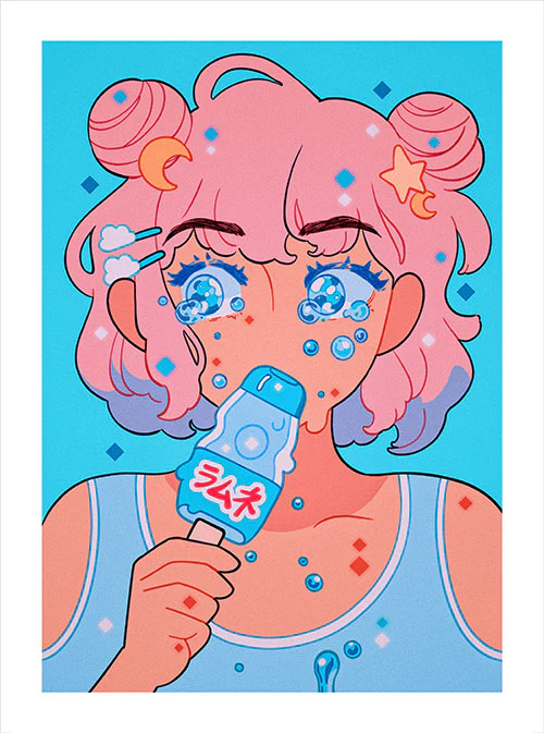Meyoco - Ramune Ice Print - Image 2