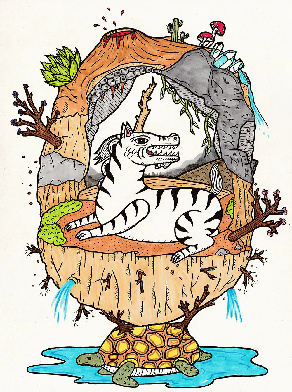 Michael C. Hsiung - On The Harmonious Life of the Chia Ling, and Its Cozy and Isolated Habitat - Image 2