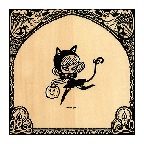 Mizna Wada - Halloween Girl Print - Image 2